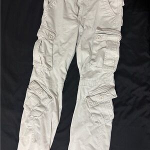 Men's Gray Cargo Pants